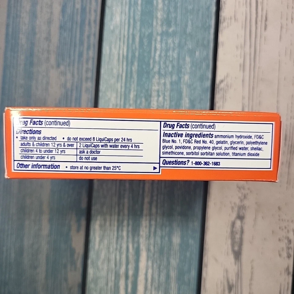 Vicks Dayquil SEVERE Resfriado y Gripe Liquicaps 1 NUEVA caja 8ct ¡Exp 10/25! Foto 4 de 4