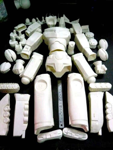 22"COMBATTLER V Super Robot Anime Unbuilt Unpainted Vinyl Model Kit none scale - Picture 3 of 3