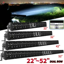 Dual Row 22 32 42inch Laser Led Light Bar Combo Driving Lamp For Truck Offroad