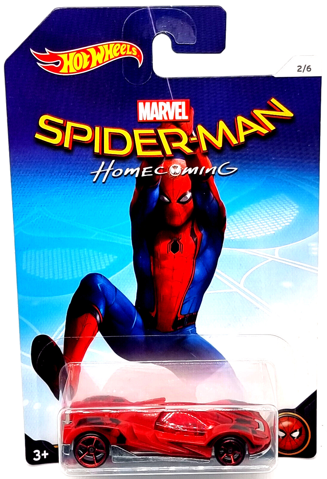 Hot Wheels Марвел Человек-паук DVD14 Авто / Тачка Тигра 2/6