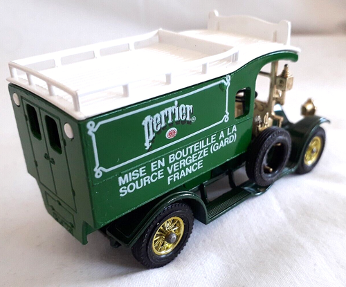 MATCHBOX YESTERYEAR Y25 1910 RENAULT TYPE AG VAN PERRIER WATER DIECAST BOXED - Picture 3 of 3