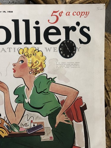 COLLIER'S WEEKLY MAGAZINE - DECEMBER 19, 1936 - EARL OLIVER HURST COVER ILLUST - Imagen 3 de 21