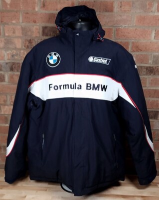 Puma Formula 1 BMW Castrol F1 Gore-Tex Parka Jacket Mens 2XL Hooded NEW