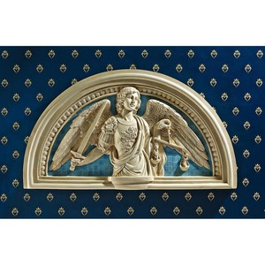 St-Michael-The-Prince-Of-Light-Design-Toscano-Hand-Painted-13-034-Wall-Lunette