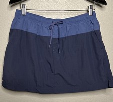Columbia Women s Blue Skort Omni Shade UPF 30 Size Medium Pre Owned