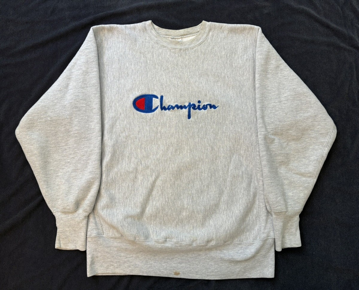 Vintage 90s Champion Large Reverse Weave Sweatshirt Gray Vintage 90s Champion Large Reverse Weave Sweatshirt Gray