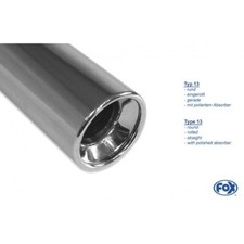 FOX Duplex Sportauspuff Ford Mondeo Turnier Typ BWY 1.8l 2.0l re li je 1x90mm