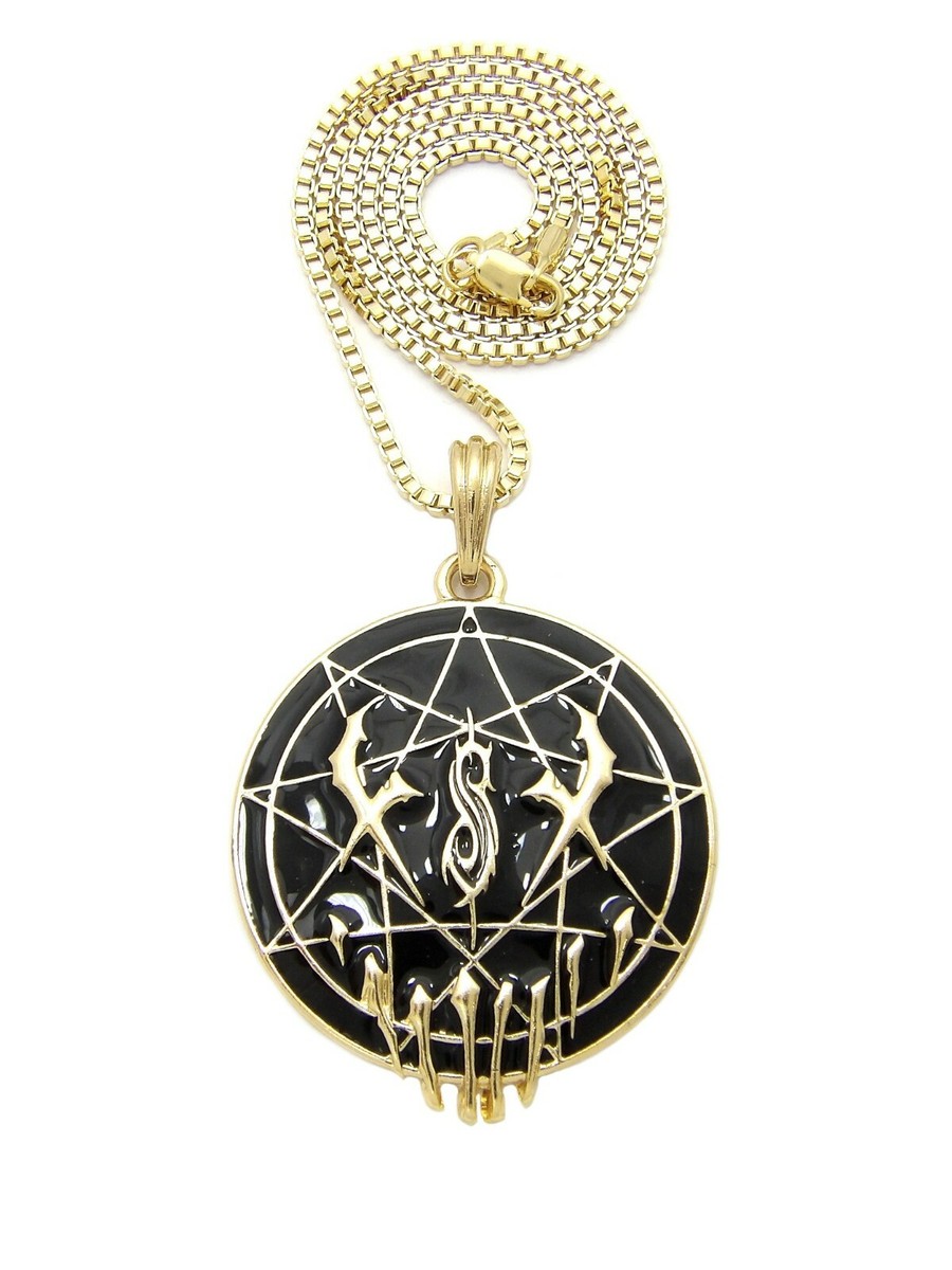 Heavy Metal Slipknot Mushroom Head Pendant 18