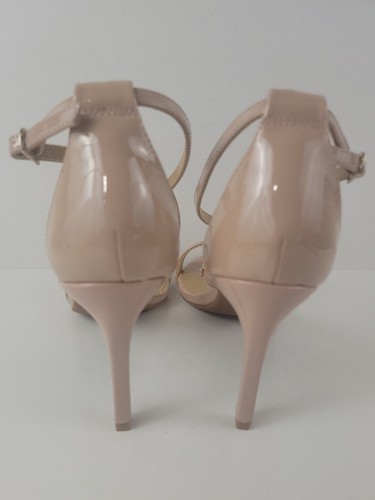 Thalia Sodi Damen 11M offene Zehenpartie Riemchensandalen hautfarben Abendschuhe - Bild 6 von 9