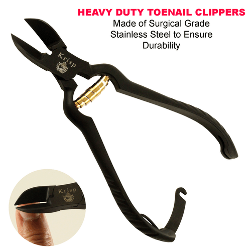 HEAVY DUTY INGROWN THICK TOENAIL CLIPPERS CUTTERS TRIMMER PODIATRY PEDICURE TOOL - Picture 5 of 6
