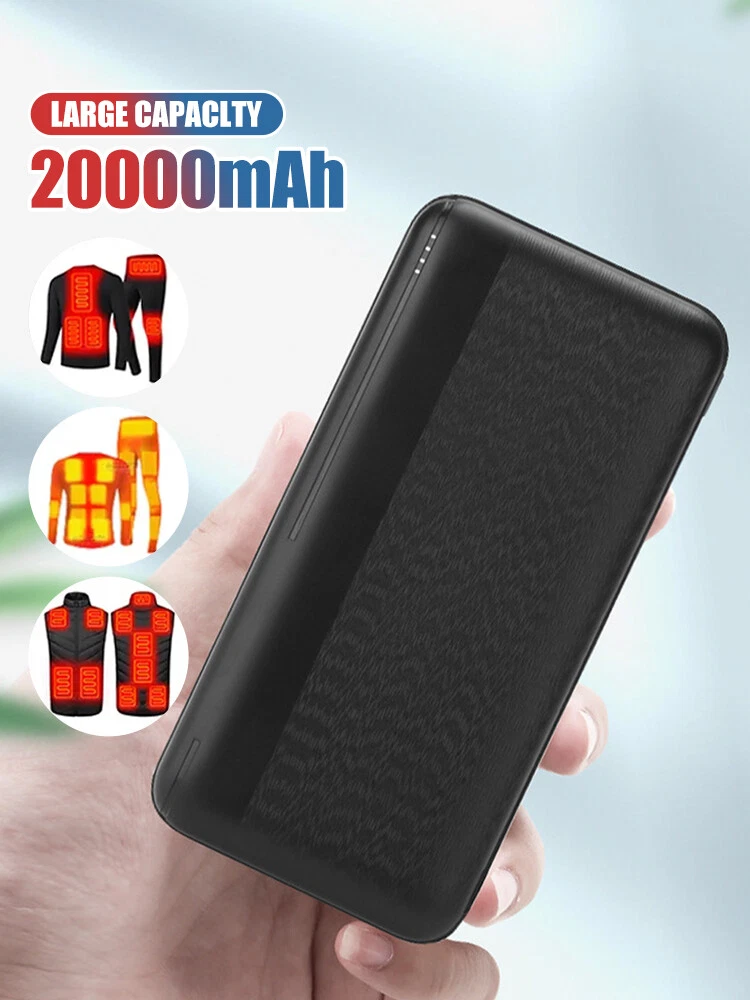 20000mAh Fast Charging Power Bank Portable External Battery Pack 5V 2A  
