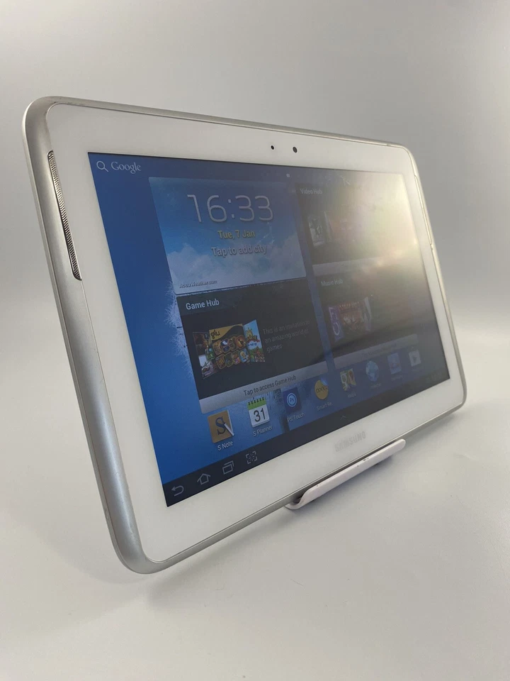 Samsung Galaxy Note 10.1 N8010 White Wi-Fi 16GB 5MP S-Pen Android Tablet - Image 4 of 4