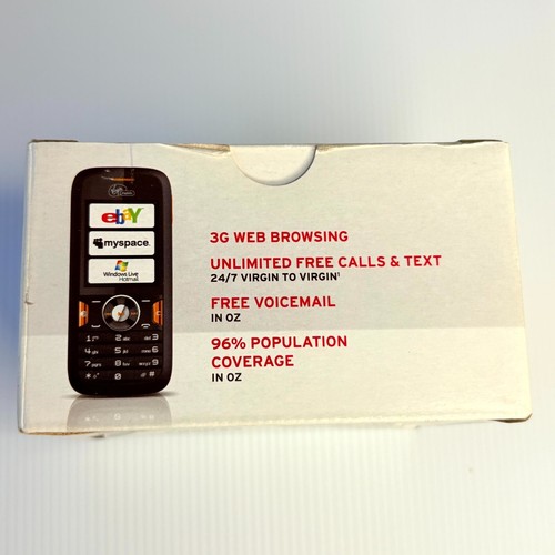 Huawei U1250 Phone Vintage Virgin Mobile Pre Paid 3G Tested & Working - Picture 24 of 24