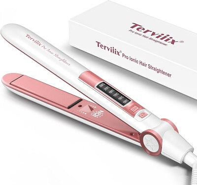 Terviiix Haarglätter und Lockenwickler in einem, Haarglätter für Frauen