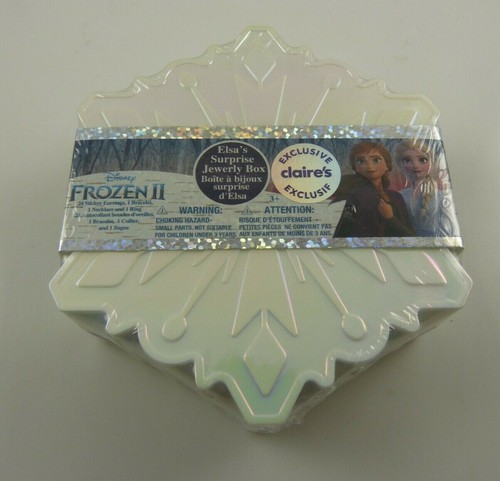 Disney Frozen 2 snowflake Elsa 's surprise jewelry box Claire's exclusive - Picture 2 of 5