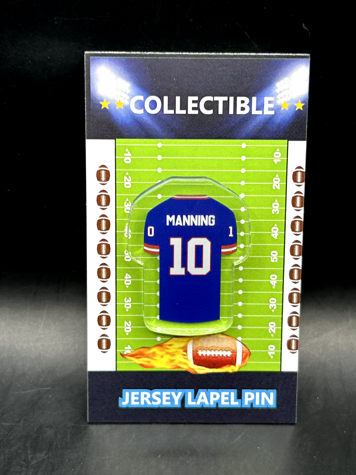 Eli Manning New York Giants RETRO Collectible Jersey Lapel Pin