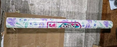 VINTAGE CON-TACT BRAND SELF ADHESIVE PLASTIC COVERING 3 YD X 18 INCH RUBBERMAID