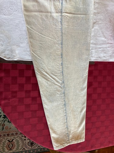 Jordache vintage faded/washed denim jeans junior sz 16 straight leg NWNT - Picture 5 of 10