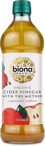 Biona Organic Apple Cider Vinegar Unfiltered& Unpasteurised Percent Acidity-Raw - Picture 17 of 25