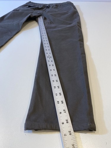 Zanerobe Herren Sureshot Jogginghose Größe 34 Grau Tapered Leg Stretch Minimalistisch - Bild 7 von 9