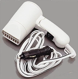 Secador de Pelo 12v 180W de Viaje Plegable Camper Autocaravana