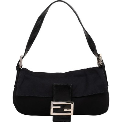 Fendi FF Monogram Baguette Shoulder Bag