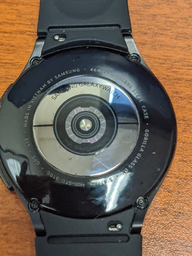 Reloj Samsung Galaxy 4 Clásico 46mm Acero Inoxidable SM-R890 Negro - Muy Bueno - Imagen 9 de 10