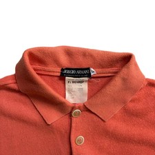 80s 90s Giorgio Armani polo shirt cotton viscosa