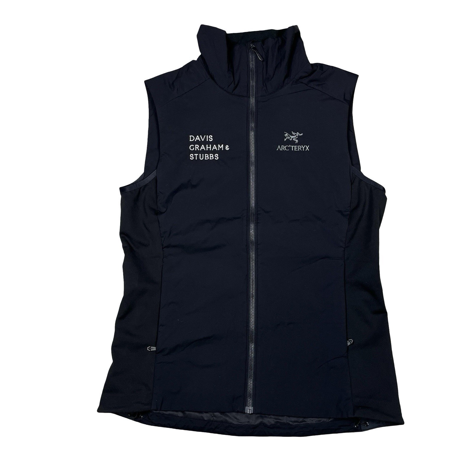 Arc'teryx Gilet Atom Isolato Nero Full Zip Leggero Donna Medium