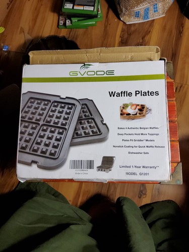 Gvode Waffle Plates for Cuisinart Griddler - Picture 2 of 2
