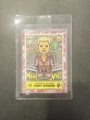 2025 Topps BAPE WWE Cody Rhodes PINK BABY MILO /25
