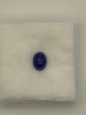 Natural Tanzanite Cabochon 6.80ct – Blue‑Violet Oval, Estate Gemstone