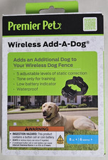 Premier Pet Wireless Add-A-Dog Collar - GIF0016918 NIB