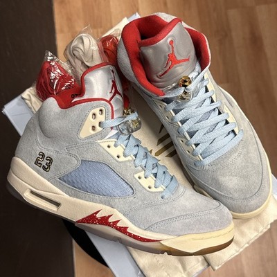 Jordan 5 Retro Trophy Room Ice Blue Size 8 (OG ALL) CI899-400