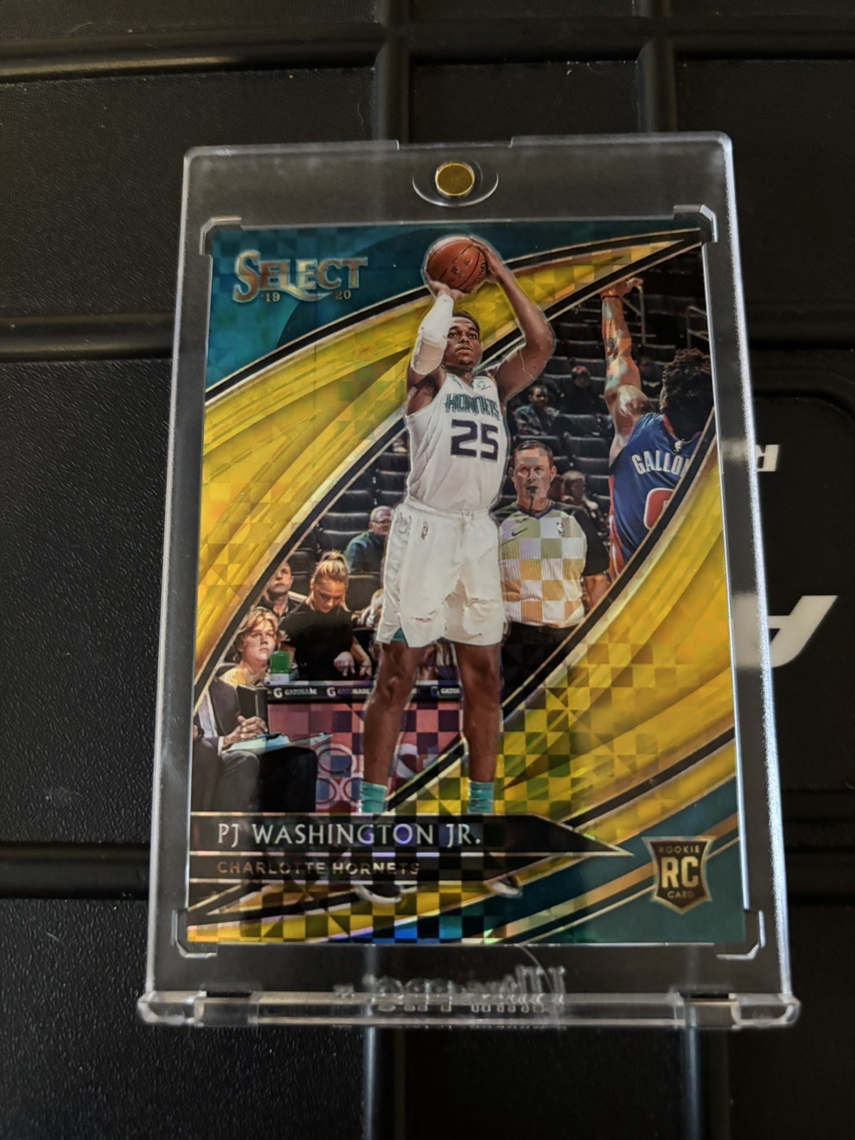 2019-20 Select Courtside Gold 4/10 PJ Washington Jr. ROOKIE RC #215 