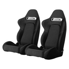 Racing Seat Cpa1019 Series Reclining Steel Tubular Frame Racing Seats Black