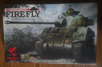 FIREFLY 1/35 British Sherman VC, Asuka Model #35-009, 5500 NISB Japan 2015