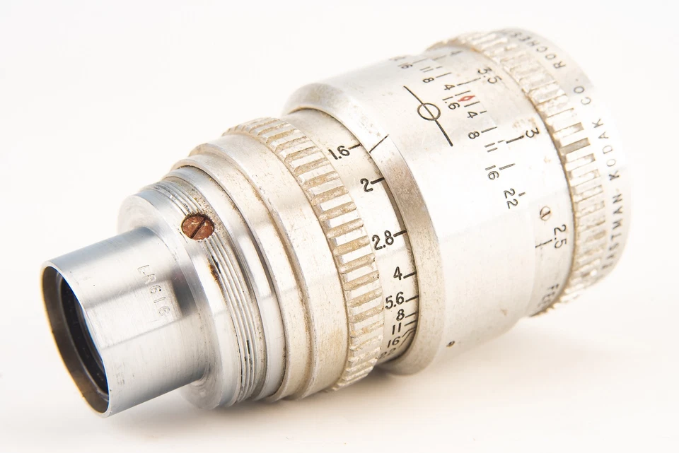 S Mount Kodak 50mm f/1.6 Anastigmat Cine Lens with M Mount Adapter V29 - Image 4 of 4