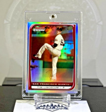 TIM LINCECUM 2008 Bowman Chrome REFRACTOR #42 SP 💎 SF GIANTS 🔥 SHARP Rare HTF