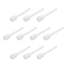 30PCS Fan Shock Absorbing Rubber Nail, Silicone Rubber Cooler for PC, White