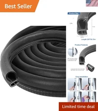 30Ft Weather Stripping Rubber Seal for Cars, RVs & Boats - Ultimate Protection