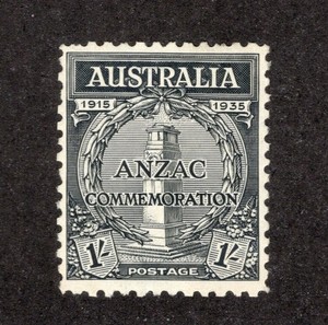Australia - SG# 155 MH  - ANZAC        /        Lot 0726132