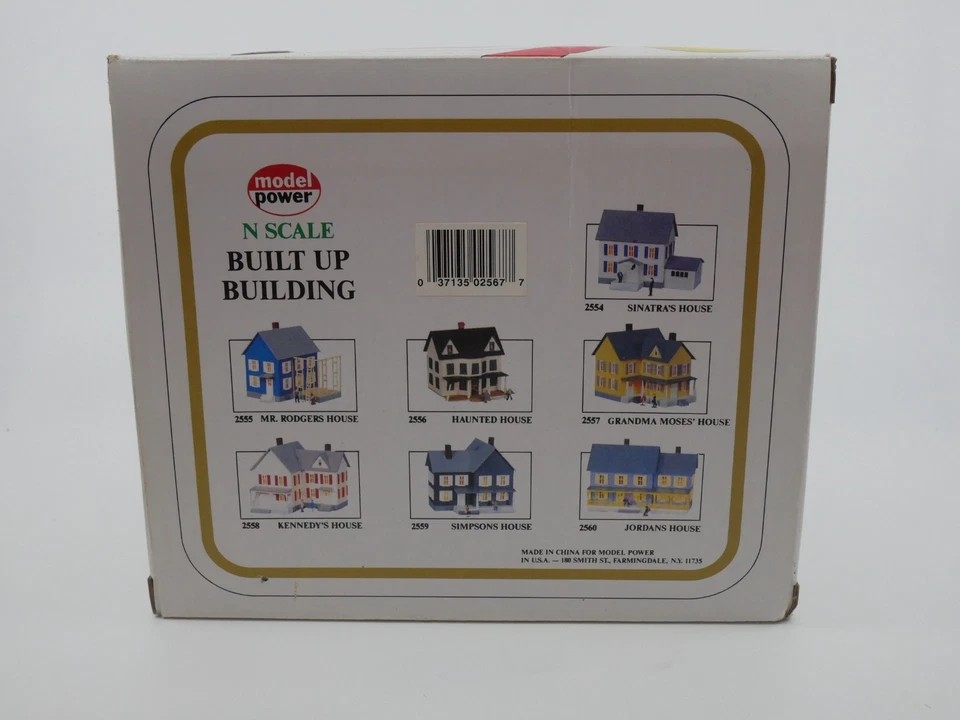 Model Power N Scale Building Lighted SAW MILL 2567 - Image 4 of 4