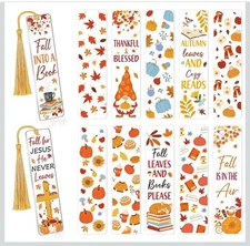UV DTF Bookmark Wraps 24 Count Fall Autumn 