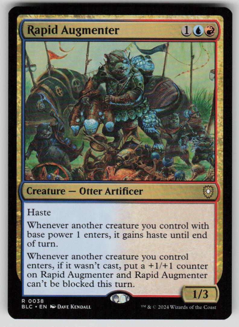 Rapid Augmenter Rare Commander: Bloomburrow 38 MTG Near Mint