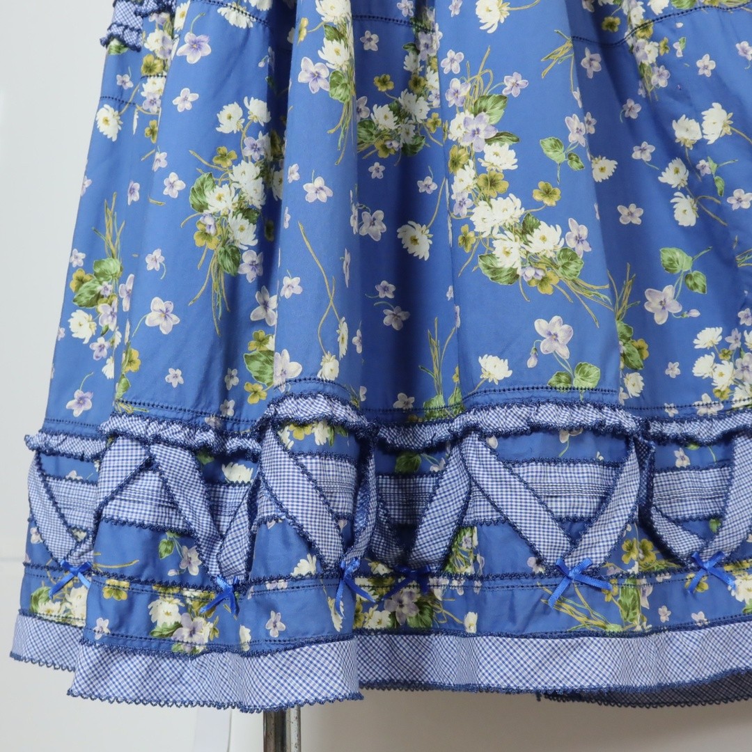 Pink Housegingham Patchwork Violet PT Halter Skir… - image 8