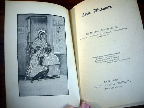 Elsie Dinsmore HC 18 Rare Book Set 1-18 Martha Finley 1868-1892 1st Ed Antique - Picture 9 of 15