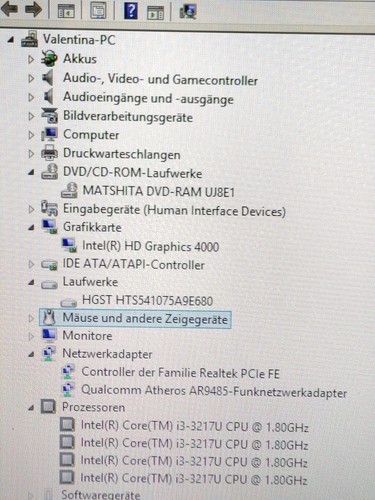 Notebook Asus R512C 15,6 Zoll Intel i3 1,8Ghz 4GB RAM FP640Gb Wlan DVD-RW TOP - Bild 10 von 10