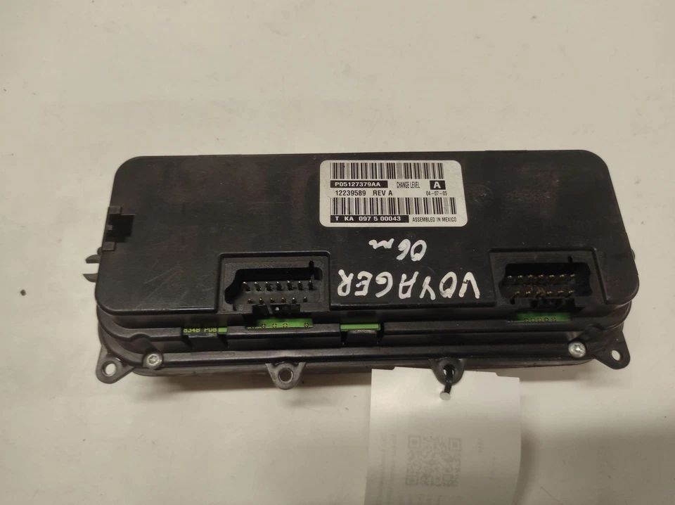 CHRYSLER VOYAGER IV RG, RS Altre centraline P05127379AA 2.8 Diesel 28627101 - Immagine 2 di 3