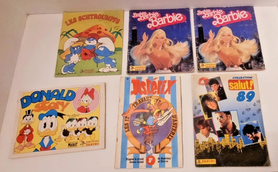 Lot de 33 anciens albums Ageducatifs et Panini "lot vintage" - Photo 4/4